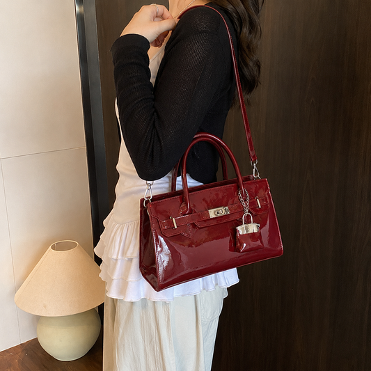 luna top-handle bag