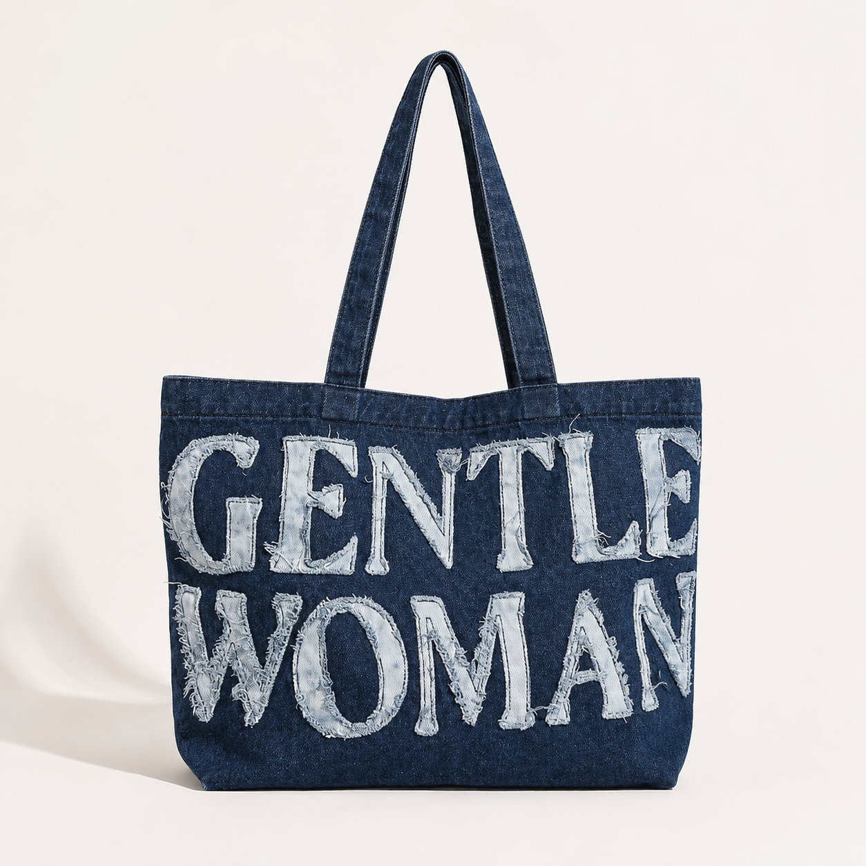 aurora denim tote