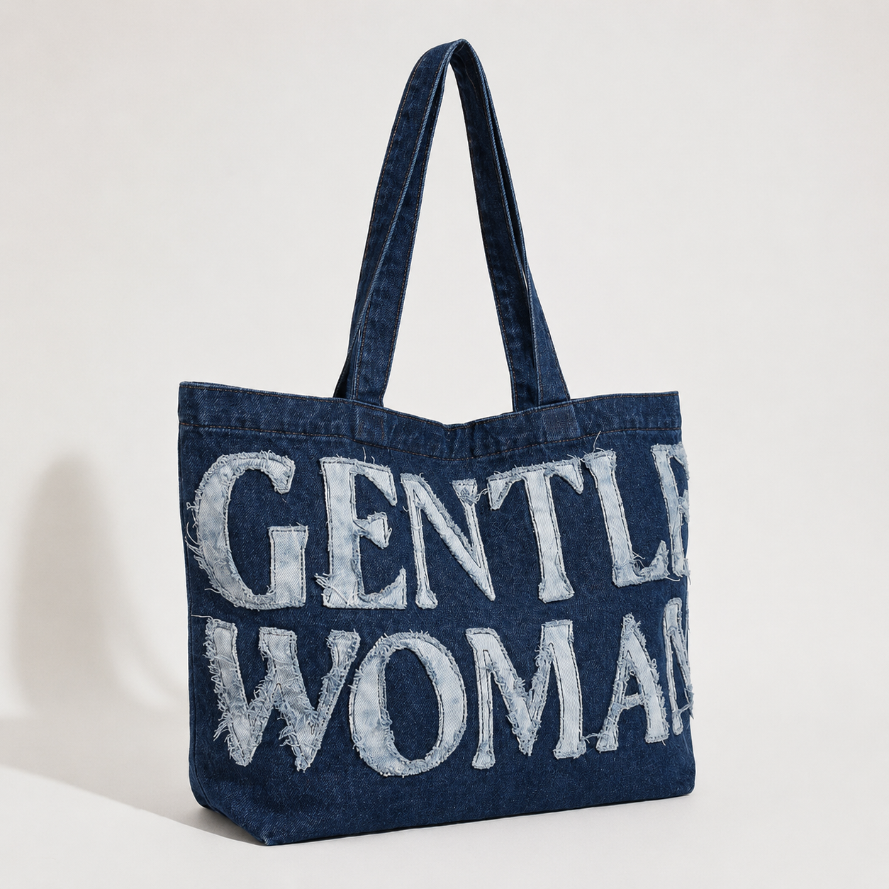 aurora denim tote