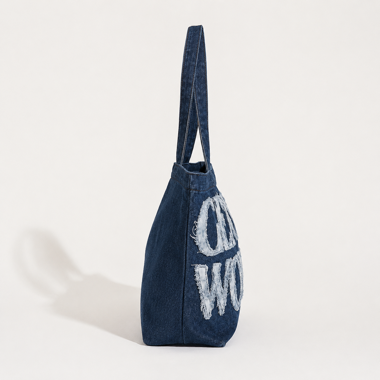 aurora denim tote