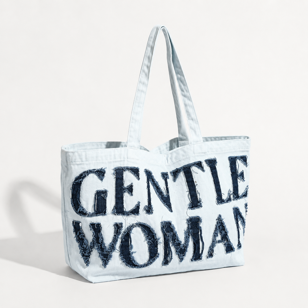aurora denim tote