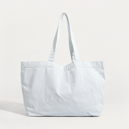 aurora denim tote