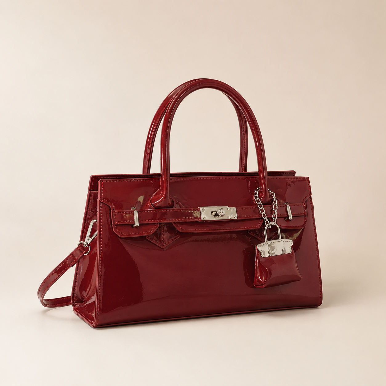 luna top-handle bag