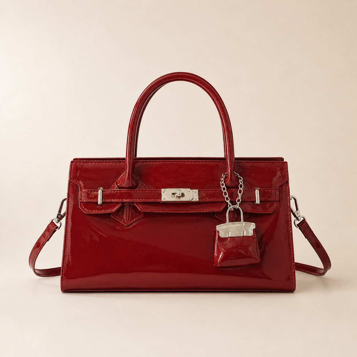 luna top-handle bag
