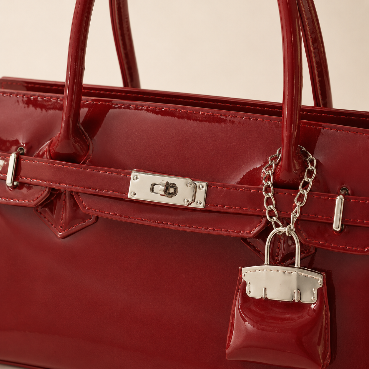 luna top-handle bag