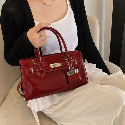 luna top-handle bag