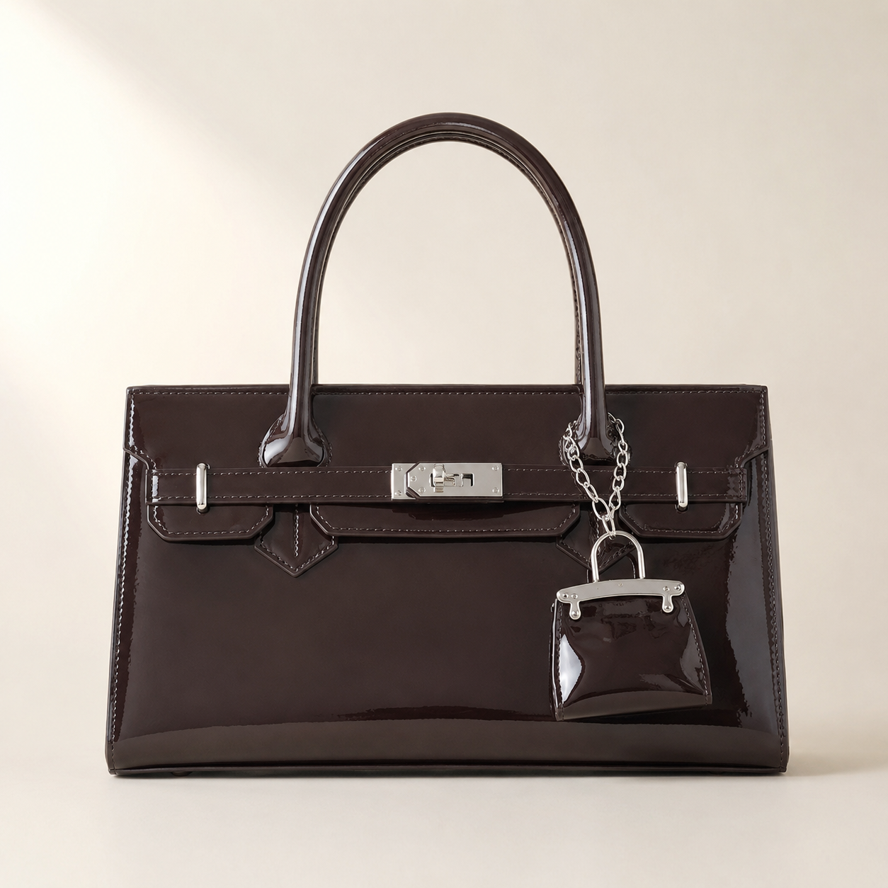 luna top-handle bag