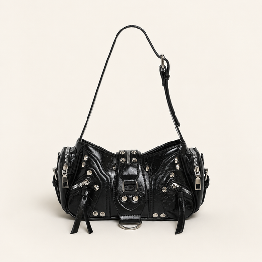 crescent moto bag