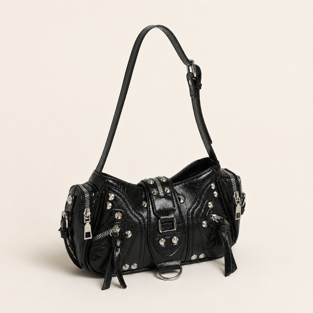 crescent moto bag